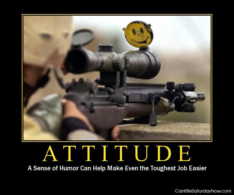 Attitude - it can make any thing easier